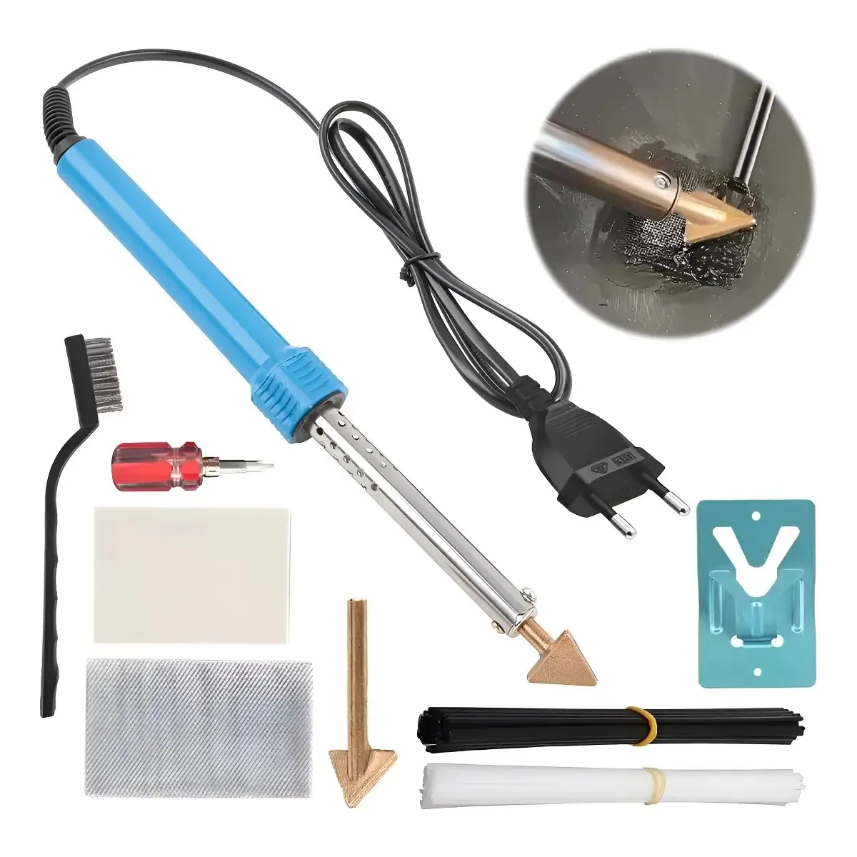 GENERICO - Kit De Soldadura De Plástico Malla Metálica Portátil soldador Labg