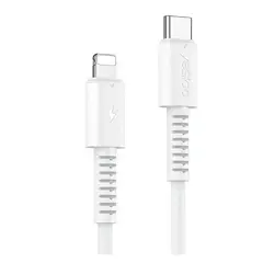 YESIDO - Cable Pd Fast Charge Tipo C A Ip Devices Ca153 Color Blanco