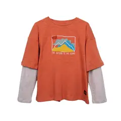 PILLIN - Polera Naranja Niño PVD636-26NAR
