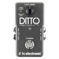 TC ELECTRONIC - Pedal de guitarra Ditto Stereo Looper