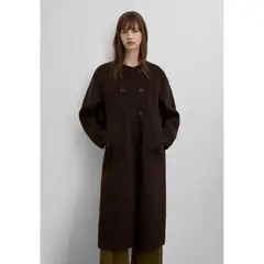 SCALPERS - Abrigo Reversible Mezcla Lana