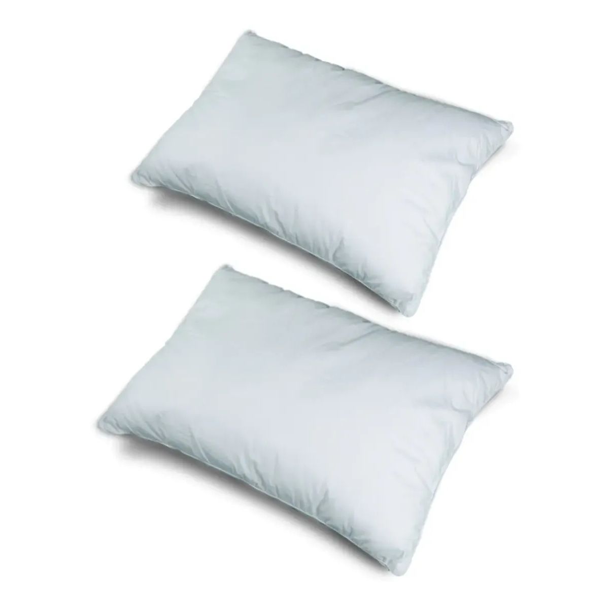 GENERICO - Almohada Microfibra de Fibra sintética para Dormir 50x70 cm Pack 2 Piezas
