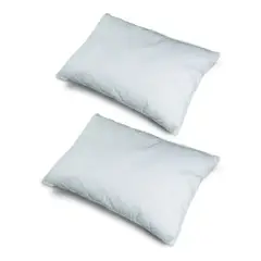 GENERICO - Almohada Microfibra de Fibra sintética para Dormir 50x70 cm Pack 2 Piezas