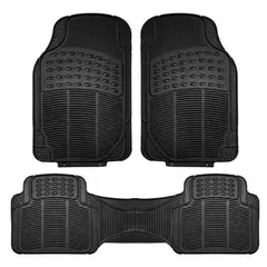 GENERICO - Alfombra Piso de Goma Para Auto Universal Camello