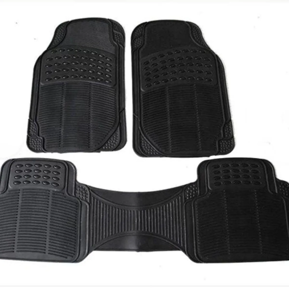 GENERICO - Alfombra Piso de Goma Para Auto Universal Camello