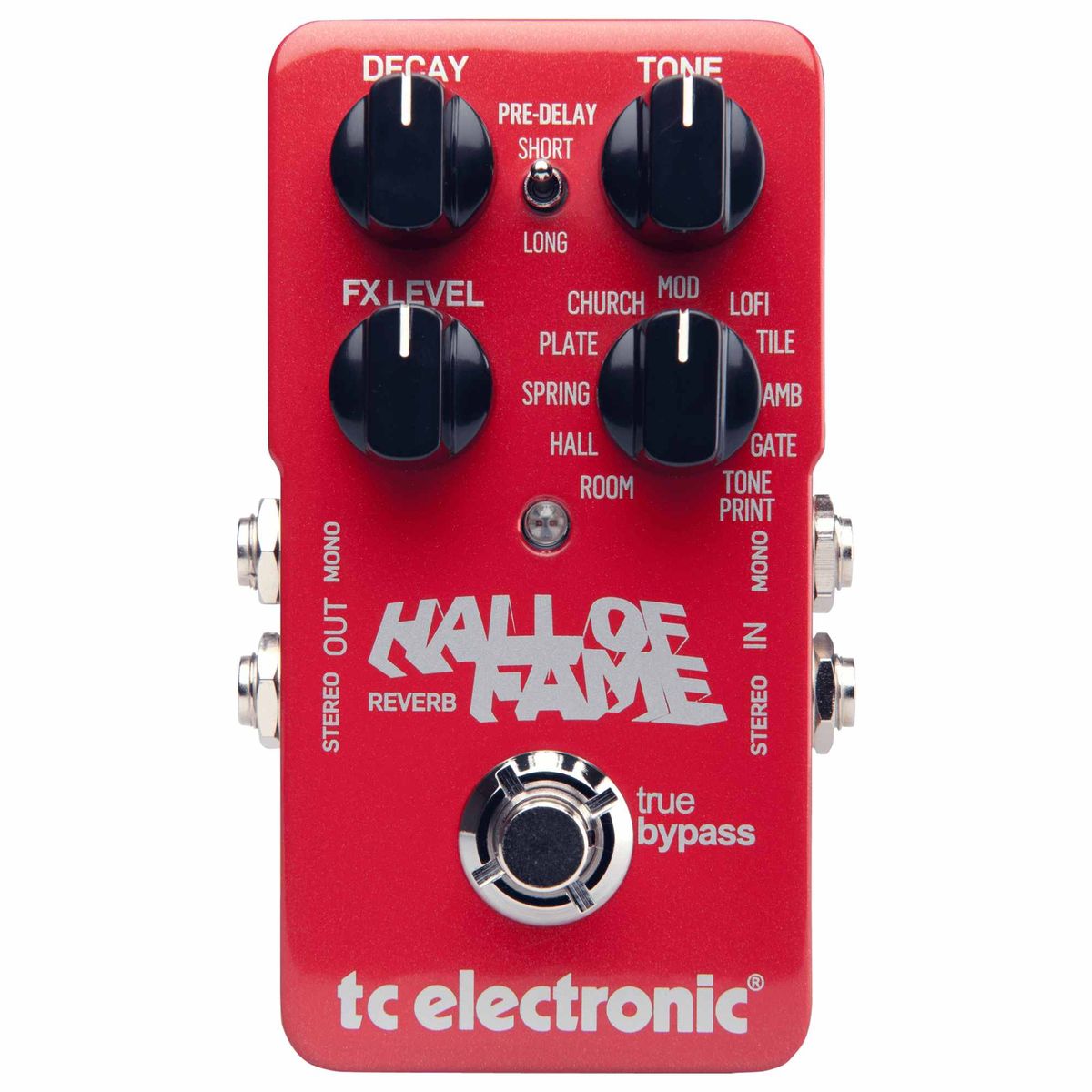 TC ELECTRONIC - Pedal de Guitarra Hall Of Fame Reverb TC ELECTRONIC