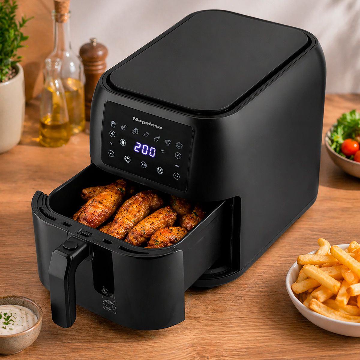 MAGEFESA - Freidora De Aire Magefesa Alisia 8L 1700W