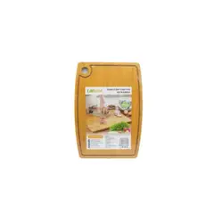 GENERICO - Tabla de Cortar Profesional 20x30cm Madera Natural de Alta Resistencia Diseño Gourmet para tu Cocina