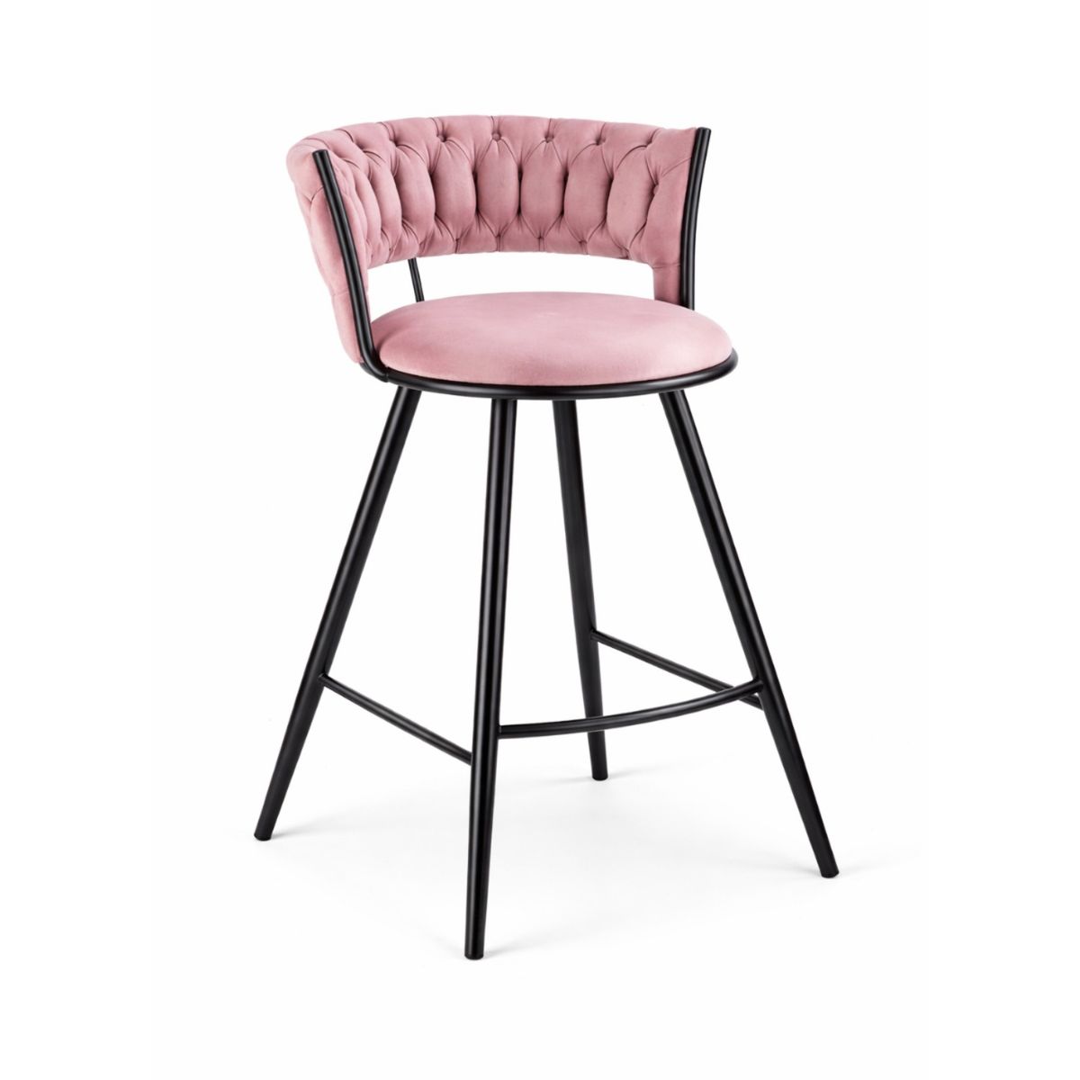 HABITA2 CHILE - Silla de Bar Fijas 66 cm Gales Black