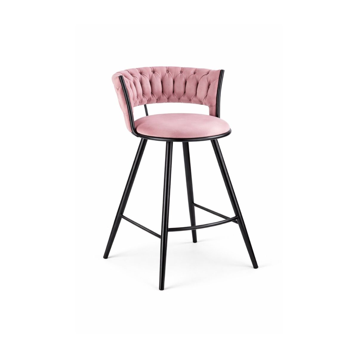 HABITA2 CHILE - Silla de Bar Fijas 66 cm Gales Black