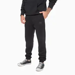 CONVERSE - Pantalón Basic Hombre Negro