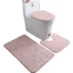 GENERICO - Juego De Alfombras De Baño De 3 Piezas