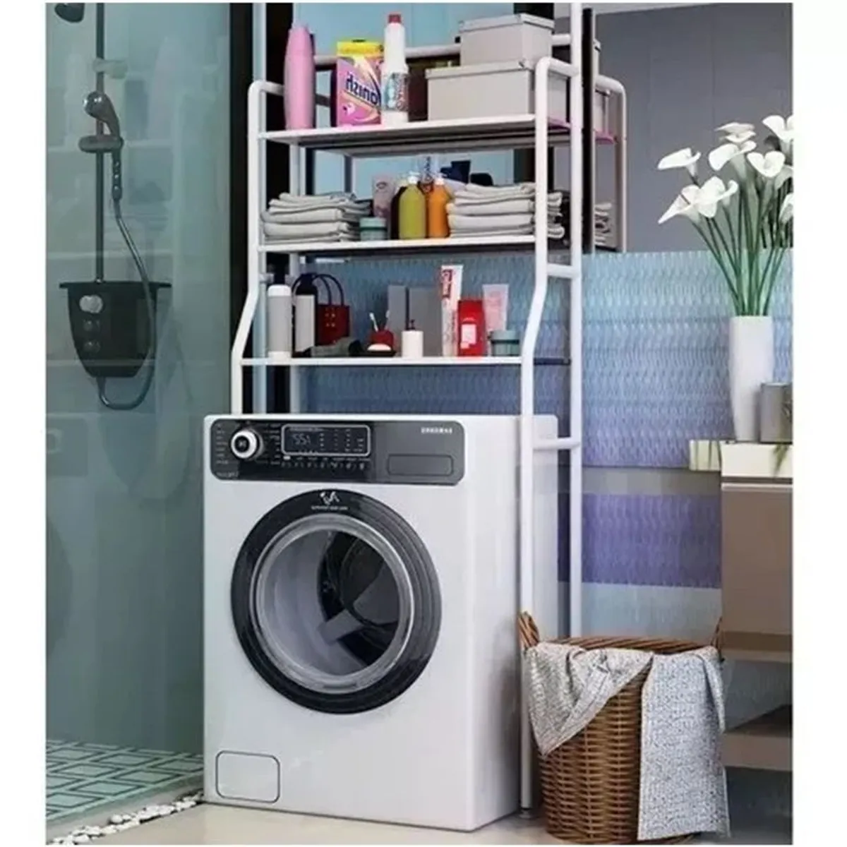 GENERICO - Rack Estantera Repisa Organizador Lavanderia