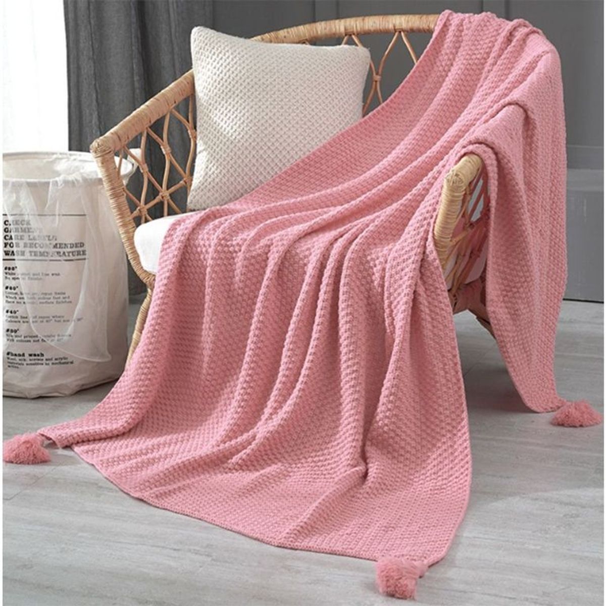 GENERICO - Manta Para Sofa Estilo Boho Chip