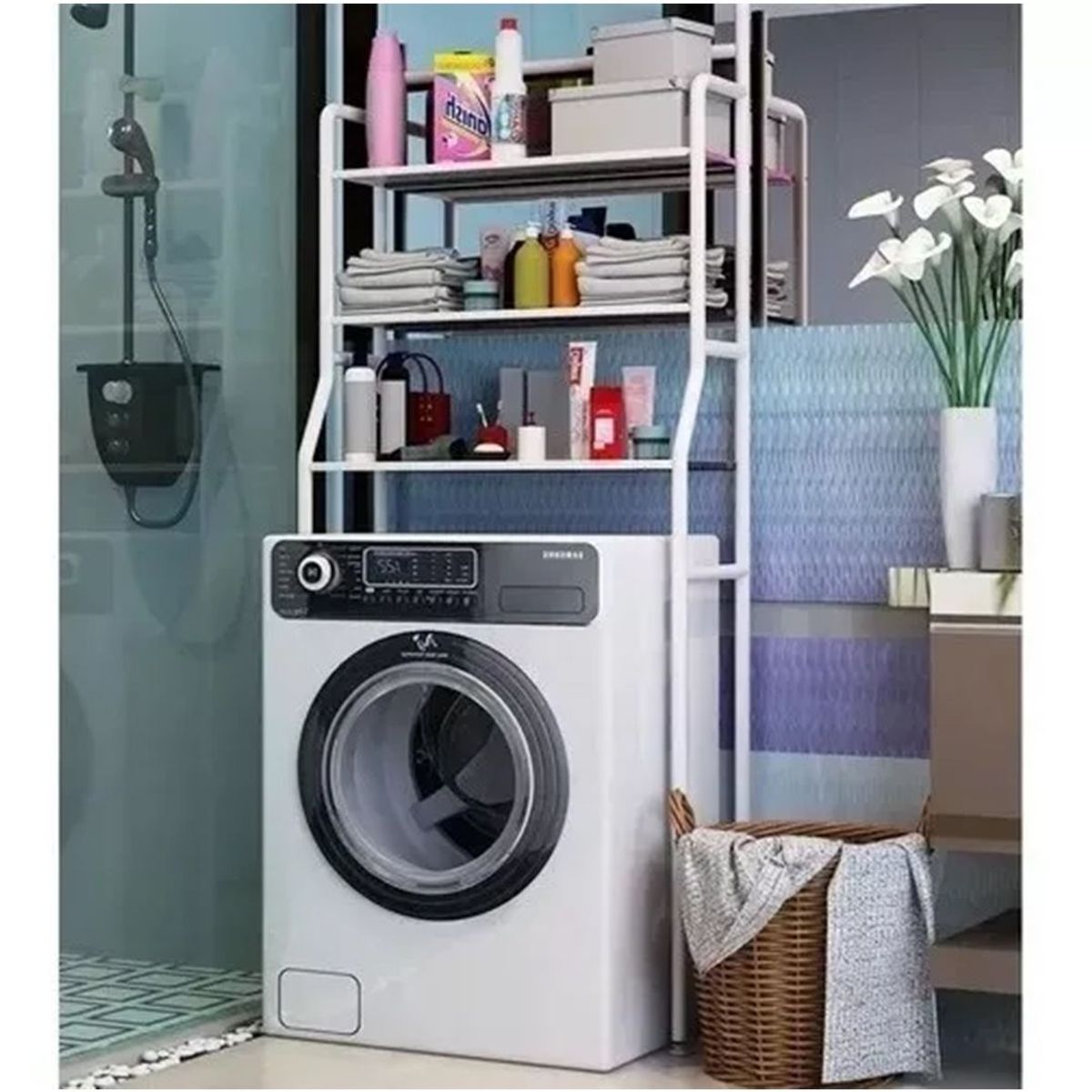 GENERICO - Rack Estantera Repisa Organizador Lavanderia