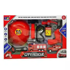 GENERICO - Set de Bombero juguete para niños
