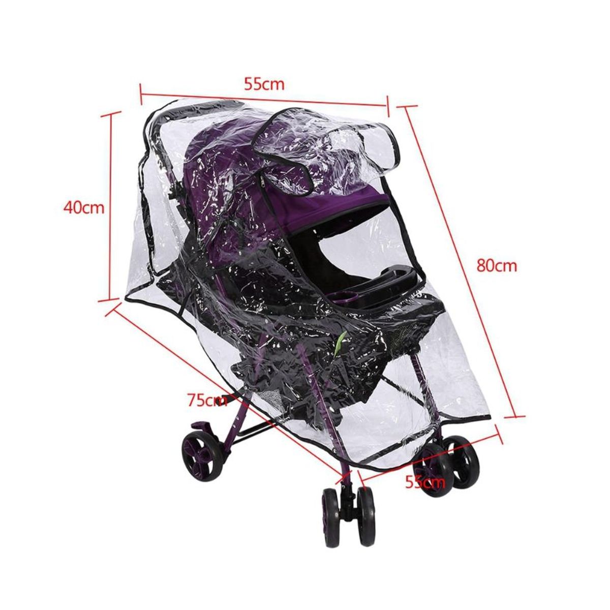 GENERICO - Cobertor Cubre Coche Funda Impermeable Universal para Lluvia