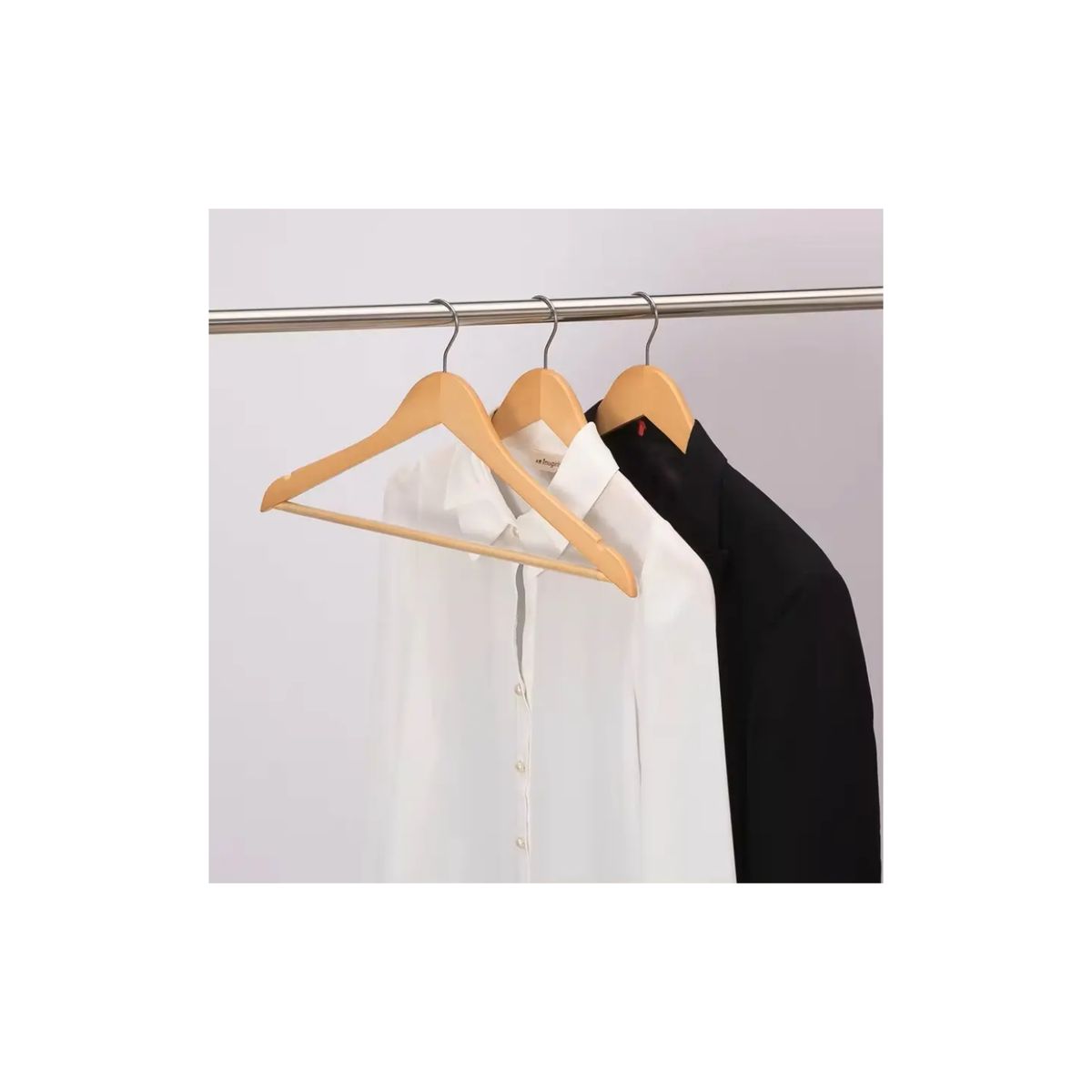 GENERICO - Ganchos Madera Para Ropa Colgadores Perchas De Ropa Colgador