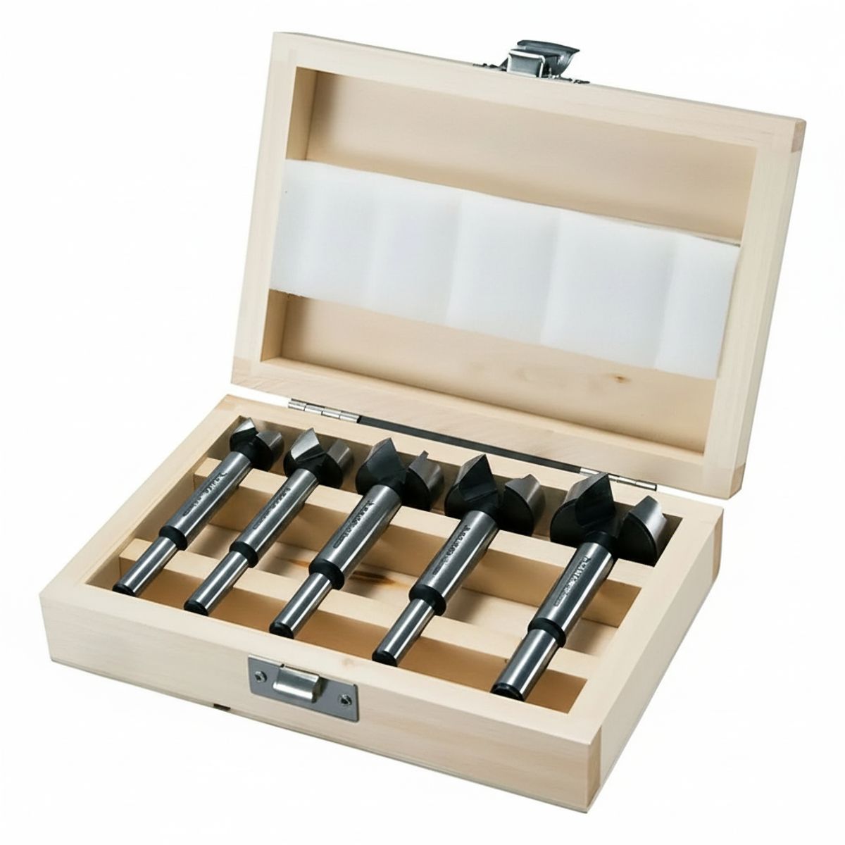 GENERICO - Set 5 Brocas Forstner Bisagra Muebles Cocina Madera 15-35mm