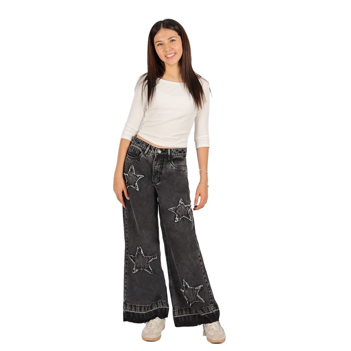 DIVINO JEANS - Jeans Iris III Negro Divino Teen
