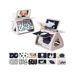 TAF TOYS - Libro Giratorio - Blanco y Negro -