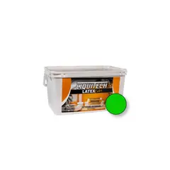 GENERICO - Latex Al Agua Color Int- Ext Antihongos Liquitech 4 Lts Verde manzana