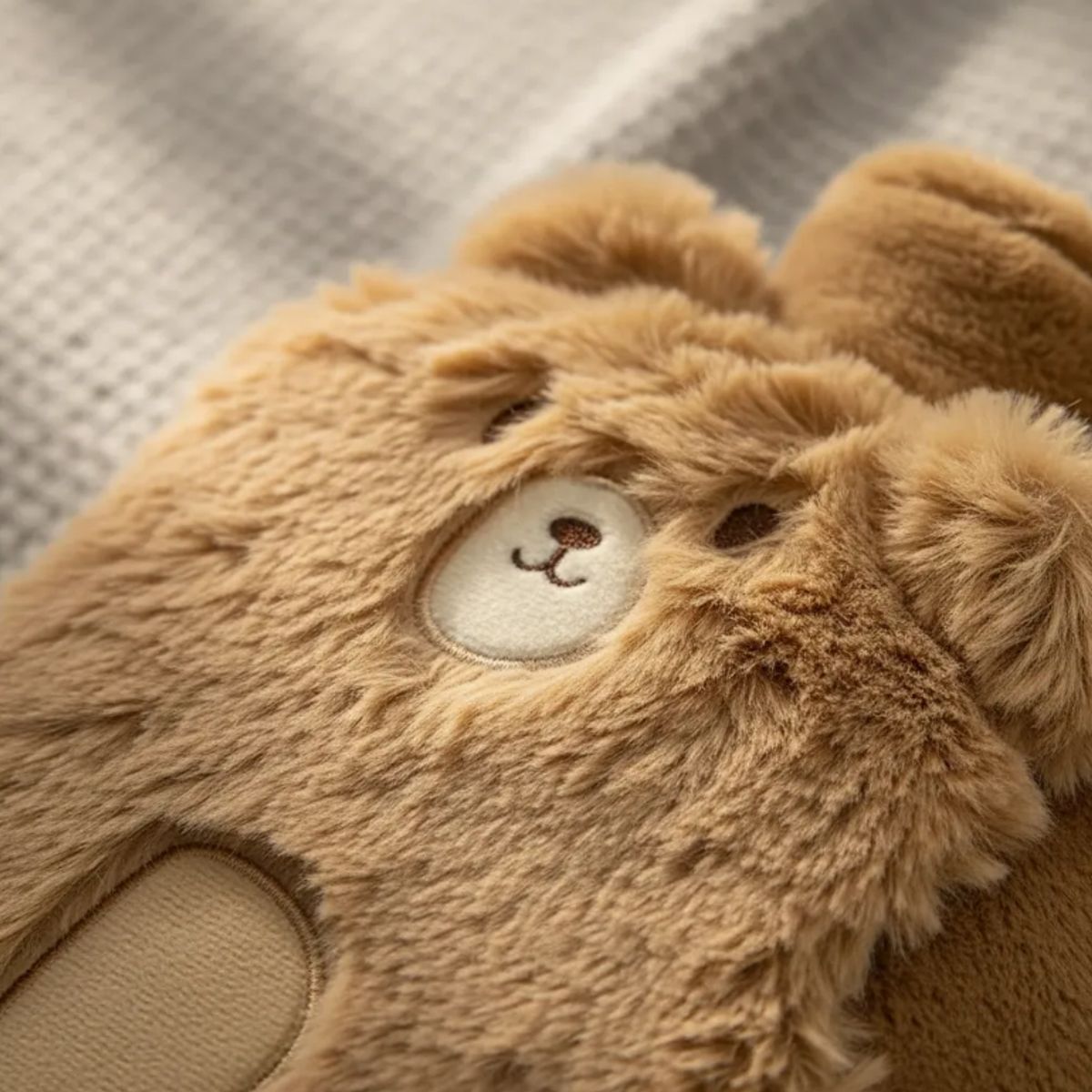 GENERICO - Guatero de peluche kawaii con bolsillo para calentar manos