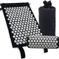 MOVI - Pack Alfombra 3 en1 Yoga + Acupuntura + Cojín Relajación natural del cuerpo