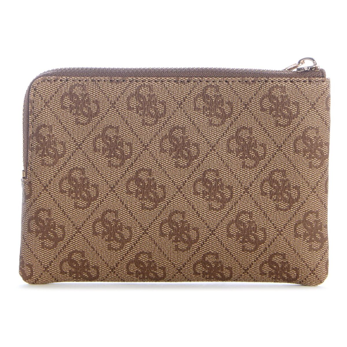 GUESS - Billetera Laurel Ii Slg Key Ring Pouch Café
