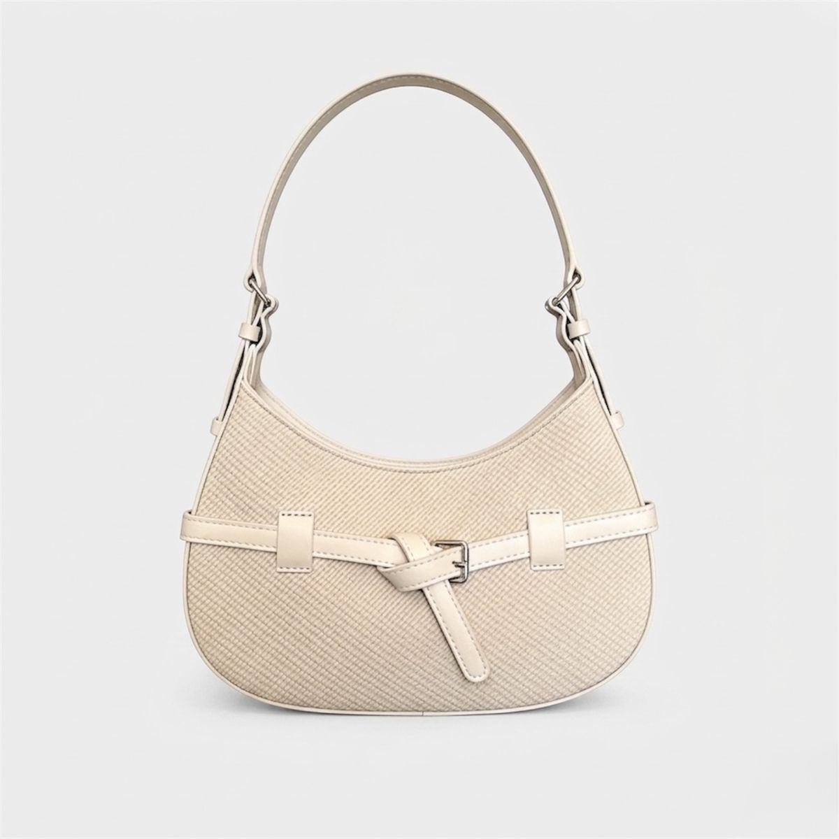 GENERICO - Cartera Elegante Mujer Beige Moderna