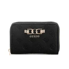 GUESS - Billetera Anise Slg Medium Zip Around Negro