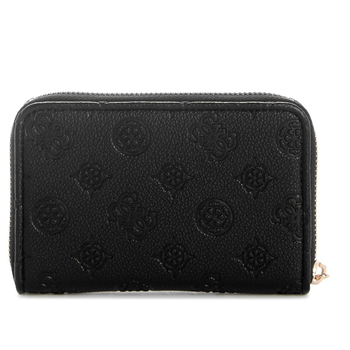 GUESS - Billetera Anise Slg Medium Zip Around Negro