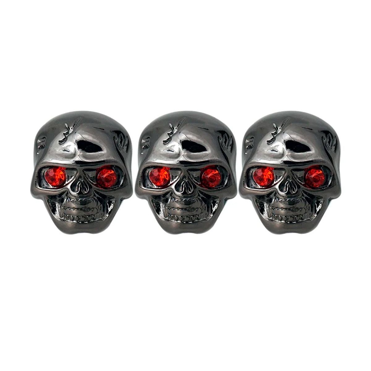 WOLFEN - Perilla Calavera para Guitarra Eléctrica Negra Wolfen