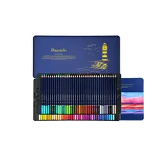 GENERICO - Lápices De Colores Deli Para Pintar Set 72 Colores Caja