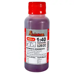 RAISMAN - ACEITE RAISMAN® PARA MEZCLA 140 DE MOTOSIERRAS ORILLADORAS DESBROZADORAS 125ml