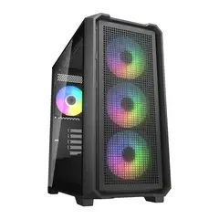 COUGAR - Gabinete - MX600 Mini V2 - SFuente - m-ATX