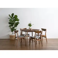 GENERICO - Juego de comedor redondo Stark x4 sillas
