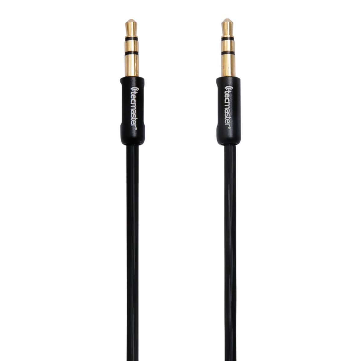 TECMASTER - Cable De Audio Premium 1x1 Acordonado con Textil 1.8m HiFI