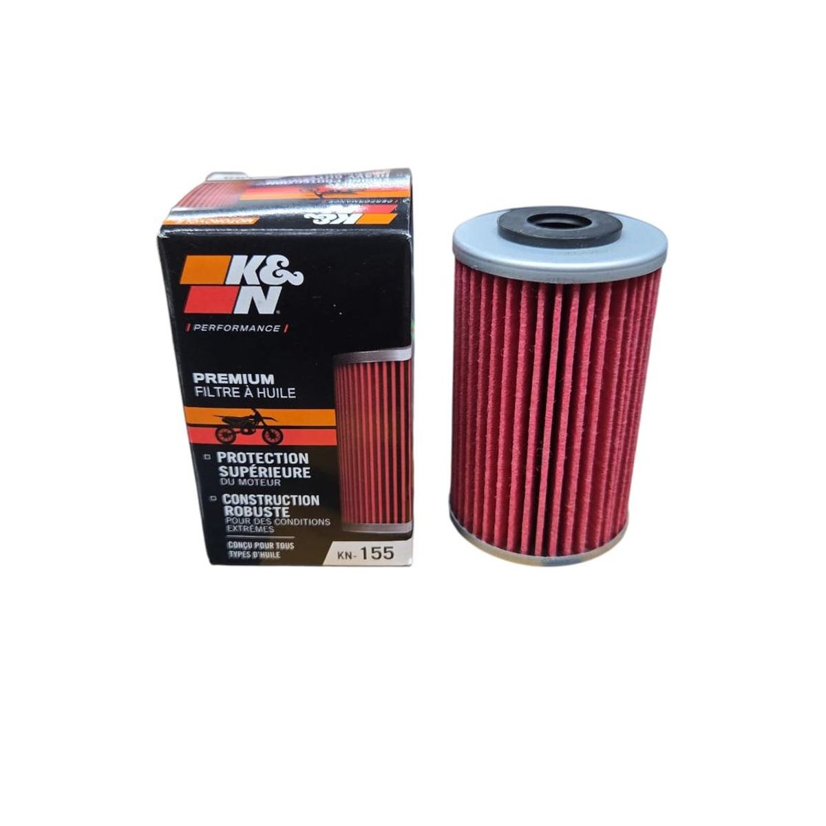GENERICO - Filtro Aceite Alto Flujo KYN 155 Moto Bajaj / KTM / Husqvarna