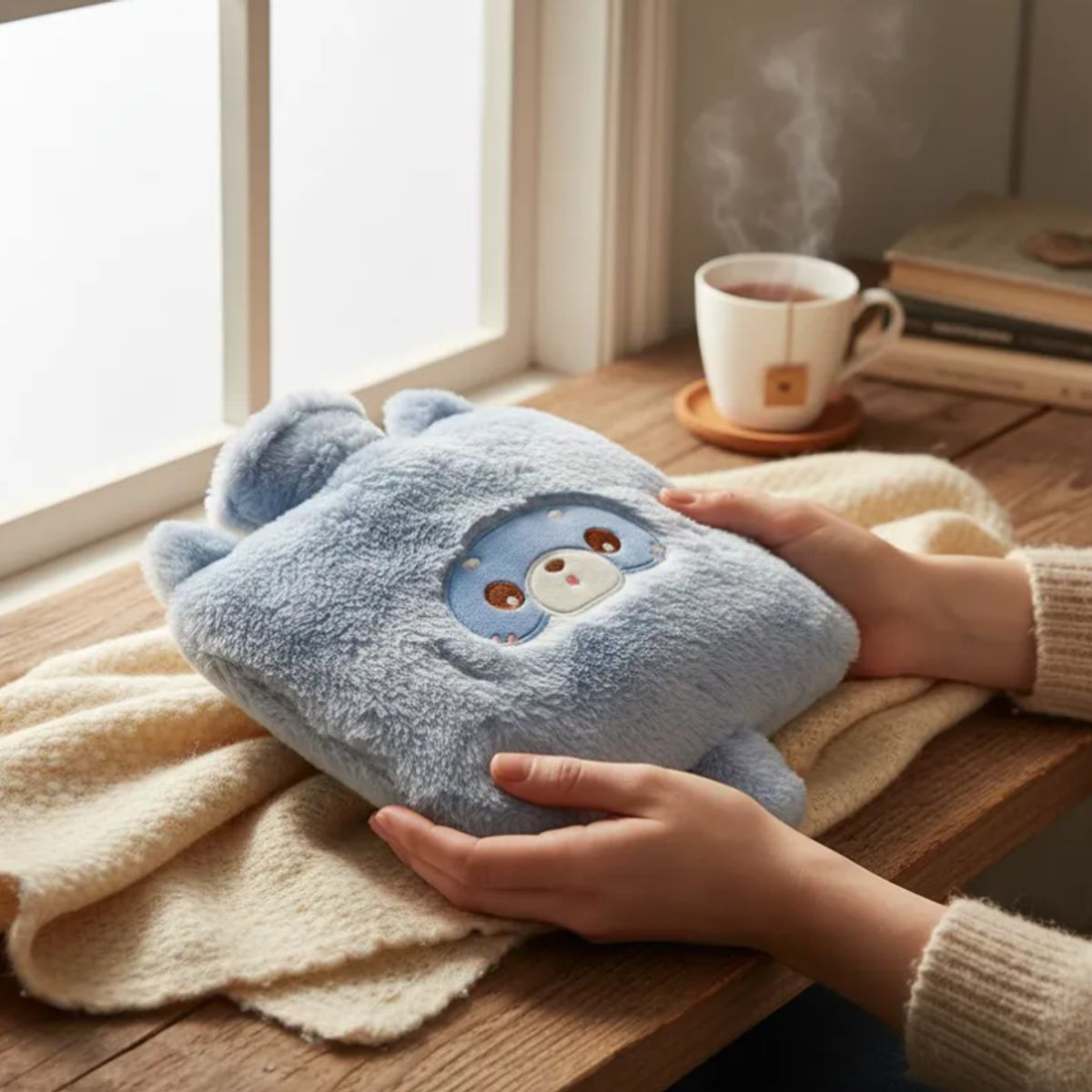 GENERICO - Guatero De Mano Peluche Kawaii Animalitos Bolsa Agua Caliente