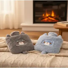 GENERICO - Guatero De Mano Peluche Kawaii Animalitos Bolsa Agua Caliente
