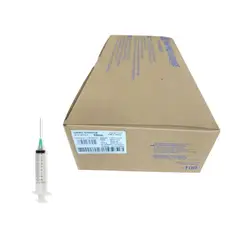 NIPRO - Jeringa 10mL con aguja 21G x 1 12 luer lock caja 100 unidades