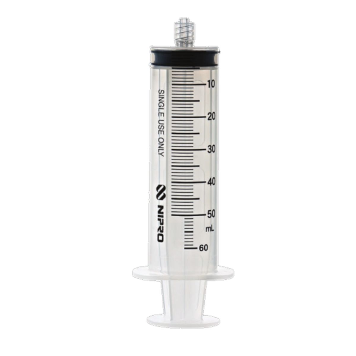 NIPRO - Jeringa 50mL sin aguja punta catéter Nipro caja 30 unidades