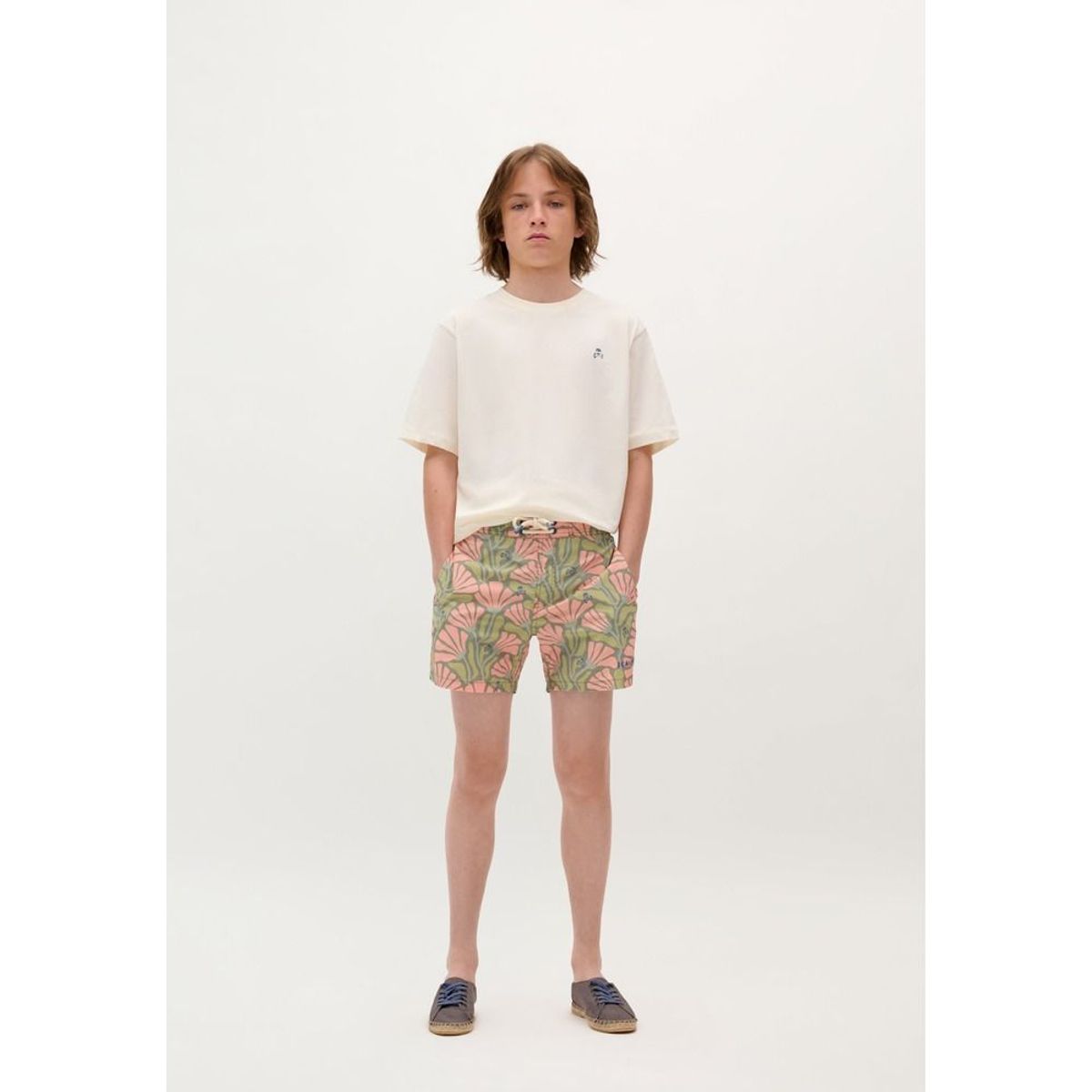 SCALPERS - BAÑADOR ESTAMPADO TROPICAL