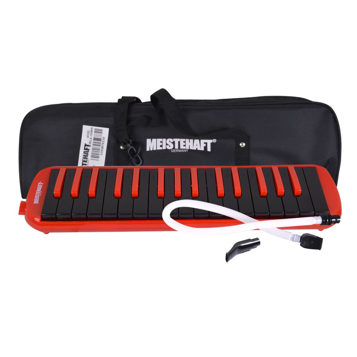 MEISTEHAFT - MELODICA 32 NOTAS ROJO TECLAS NEGRAS MLA-32 MEISTEHAFT