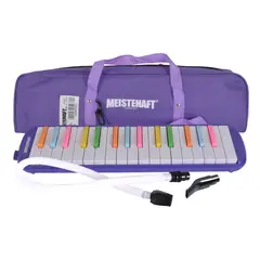 MEISTEHAFT - MELODICA 32 NOTAS MORADA TECLAS MULTICOLOR MLA-32