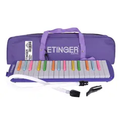 ETINGER - MELODICA 32 NOTAS MORADA TECLAS MULTICOLOR ERN-320