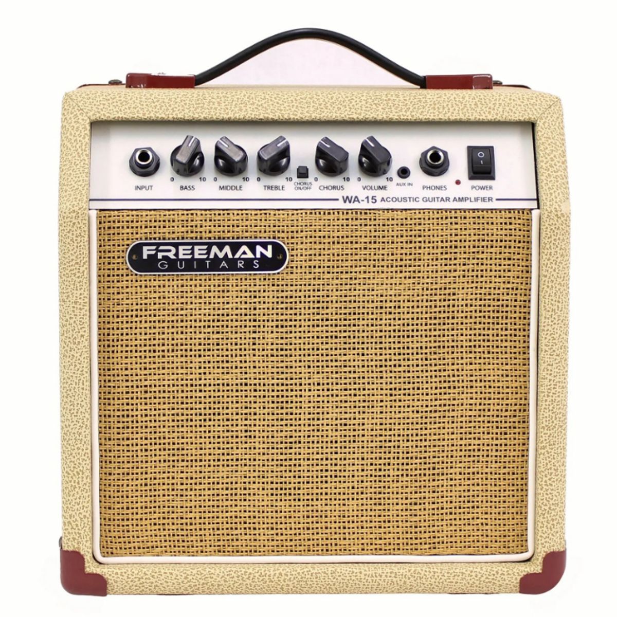 FREEMAN - Amplificador de guitarra electroacustica Freeman WA-15