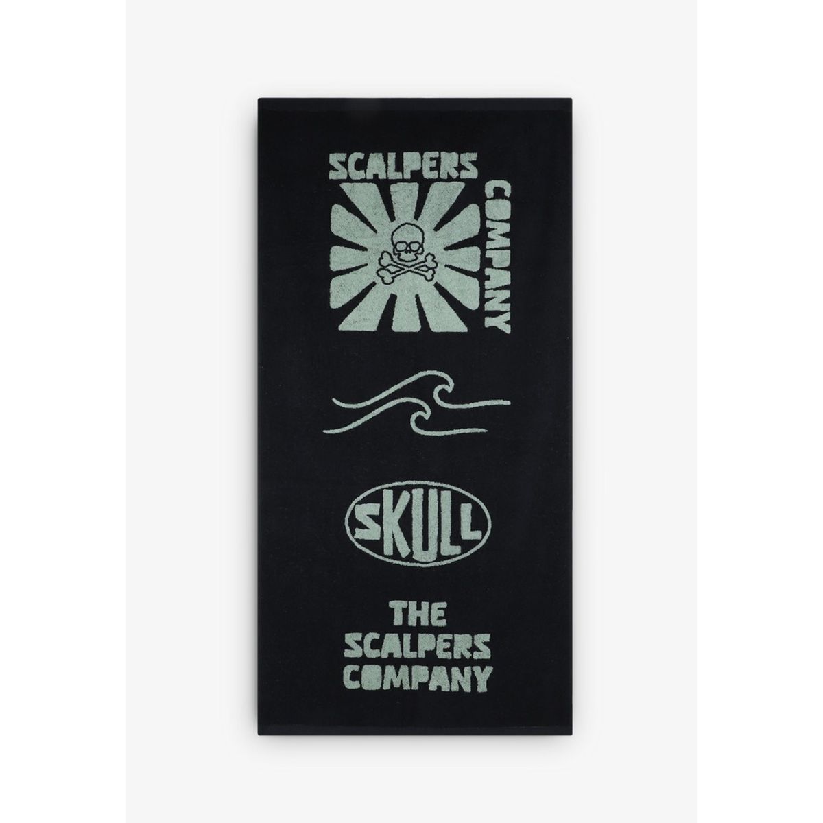 SCALPERS - TOALLA MOTIVOS LOGO CONTRASTE