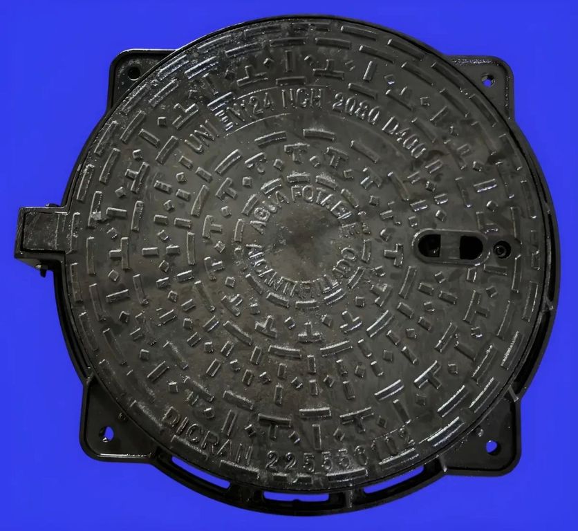 Tapa Alcantarillado Ductil Clase D400 Nch 2080